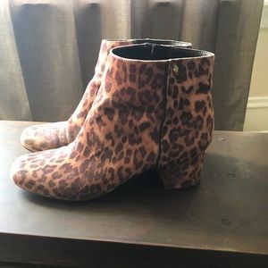 Leopard booties